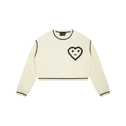 Carsicko Touch Knit Sweater white