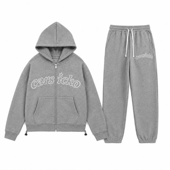 carsicko grey signature tracksuit carsicko grey signature tracksuit