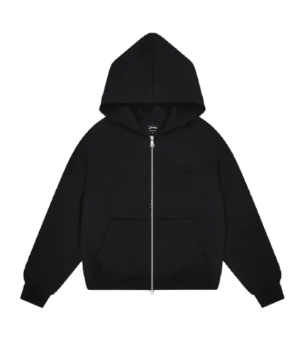 Black Carsicko Core Zip Hoodie