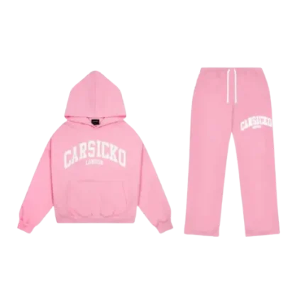 Pink Carsicko Tracksuit